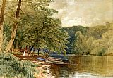 Alfred Thompson Bricher Rowboats for Hire painting